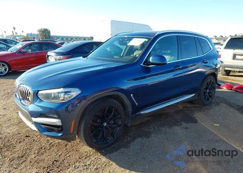 2020 BMW X3 Sdrive30I z USA, uszkodzony, nr VIN 5UXTY3C06LLU72398